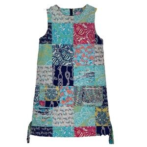 Lily‎ Pulitzer Maurina Print Shift Dress Girls Size 14